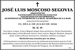 José Luis Moscoso Segovia